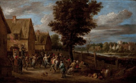 David II Teniers (El joven), Kermesse, -1