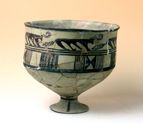 Anónimo, Vaso con decoración geométrica, 3400