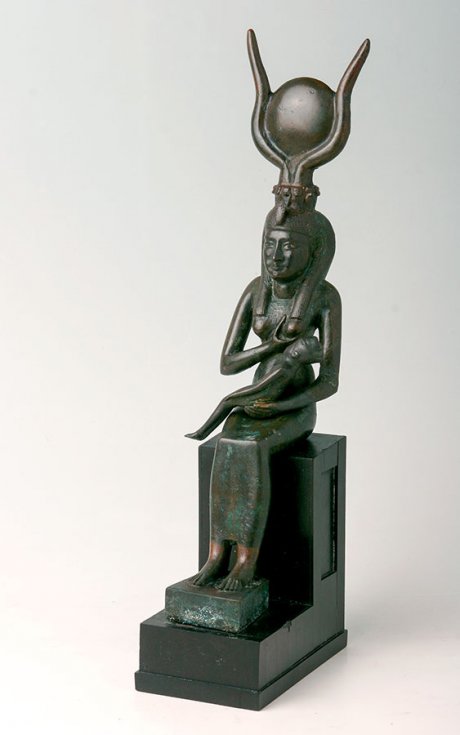 Anónimo, Estatua de Isis alimentando a Horus, 535