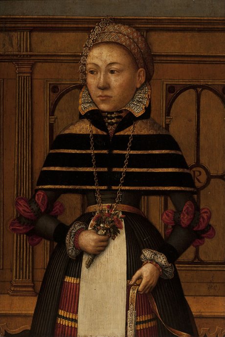 Ludger Tom Ring, Retrato de la condesa  Margarita de Münchhausen, -1