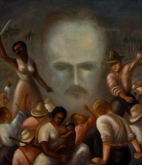 Alberto Peña (Peñita), La llamada del ideal o Martí, 1936