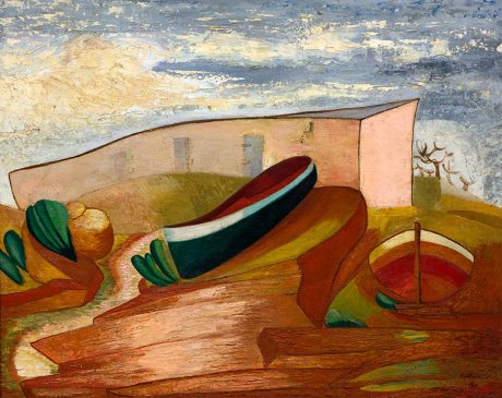 Amelia Peláez del Casal, Las barcas, 1930