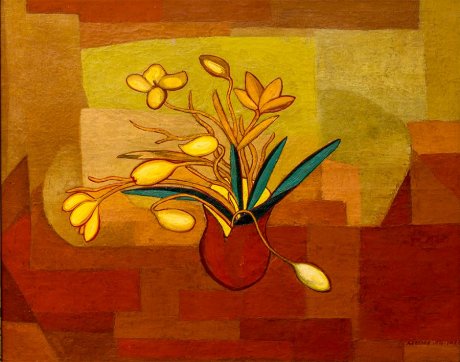 Amelia Peláez del Casal, Flores amarillas, 1964