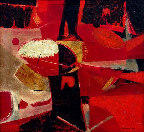 Antonio Vidal, Pintura, 1956