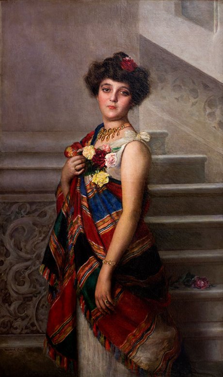 Armando García Menocal, Retrato de Helena Herrera de Gumá, 1904