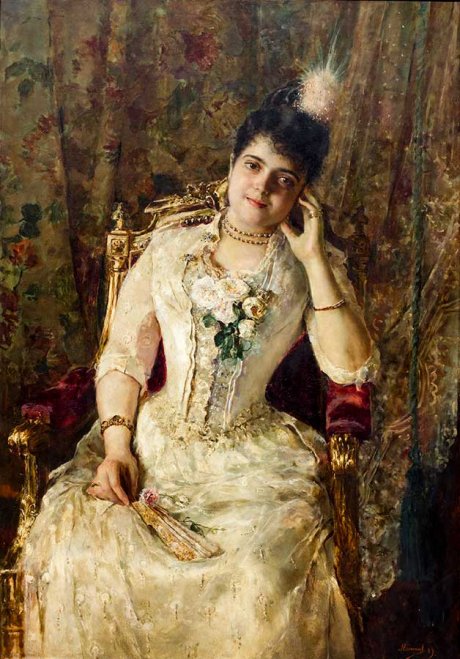 Armando García Menocal, Retrato de Rosario Armenteros de Herrera, 1889