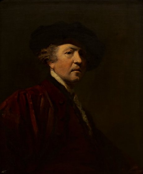 Joshua Reynolds (At.). (Plympton 1723-Londres 1792), Autorretrato, 1780