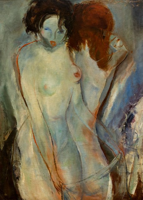 Carlos Enríquez, Desnudos, 1934