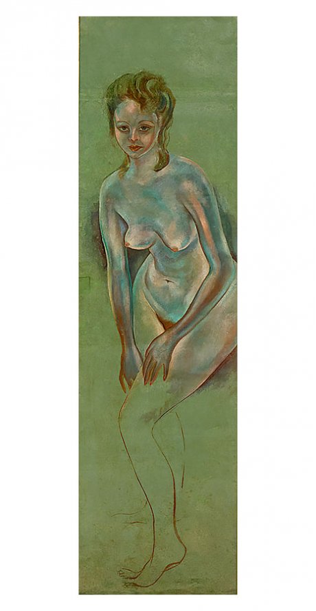 Carlos Enríquez, Eva en el baño, 1943