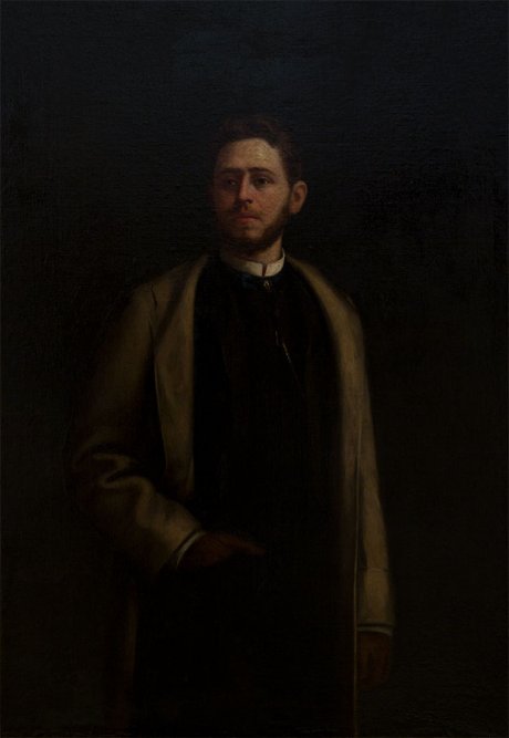 Miguel Melero, Retrato del pintor Miguel Ángel Melero, 1888