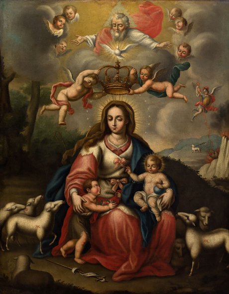 José Nicolás de Escalera, La Divina Pastora