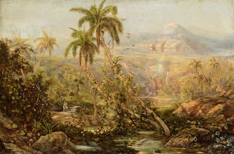 Federico Fernández Cavada, Paisaje cubano, 1864