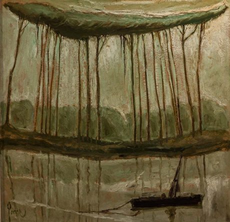 Fidelio Ponce, Paisaje, -1