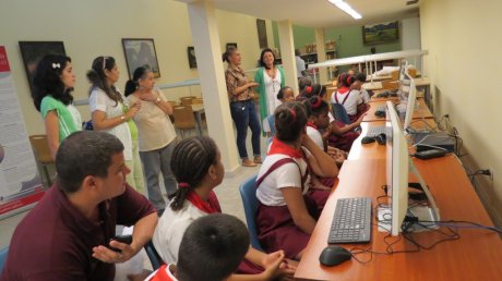 MNBA, Visita 5to grado proyecto Sentir el Arte