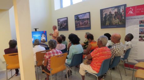 MNBA, Actividad de Educacionales con Círculo de Abuelos