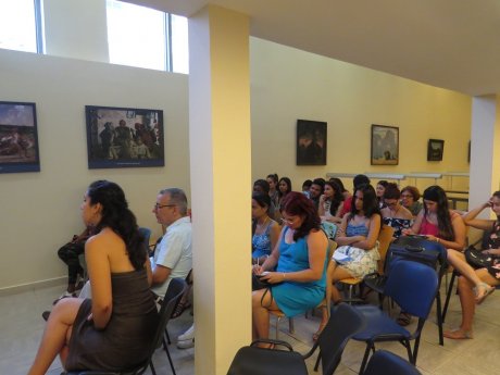 MNBA, Té Literario 1er año de Ciencias de la Información FCOM