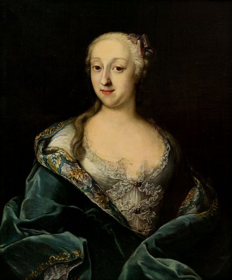 Pietro Falca. Llamado Pietro Longhi (Venecia, Retrato de una dama noble veneciana