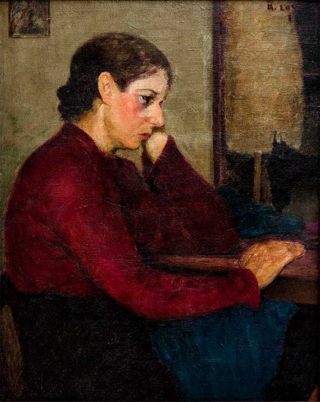 Ramón Loy, Descanso en el taller, 1920
