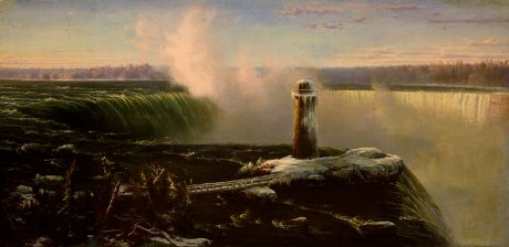 Regis Francois, Las cataratas del Niagara, 1858