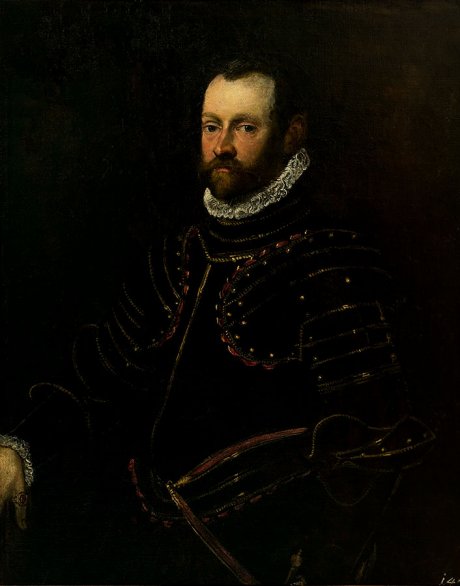 Jacopo Comin alias Tintoretto alias Jacopo Robusti (Venecia 29 de septiembre de 1518 - Venecia 31 de mayo de 1594). Atribuido, Retrato de un caballero