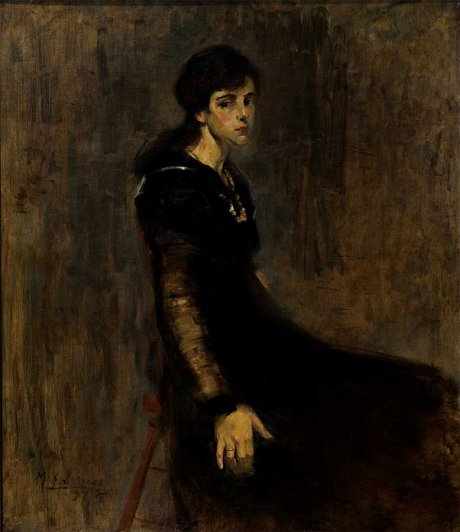 Victor Manuel García, Joven sentada, 1917