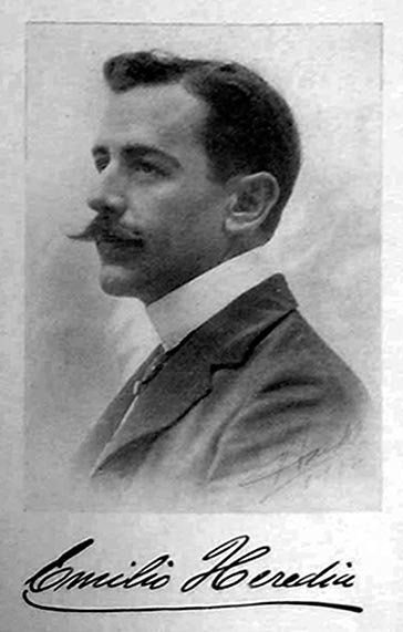 Emilio Heredia, primer director del Museo. El Fígaro, 1910.