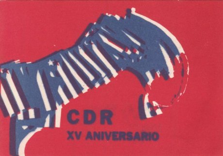 CDR XV Aniversario. Invitación