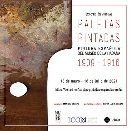Catálogo Paletas Pintadas. Pintura española del Museo de La Habana 1909-1916