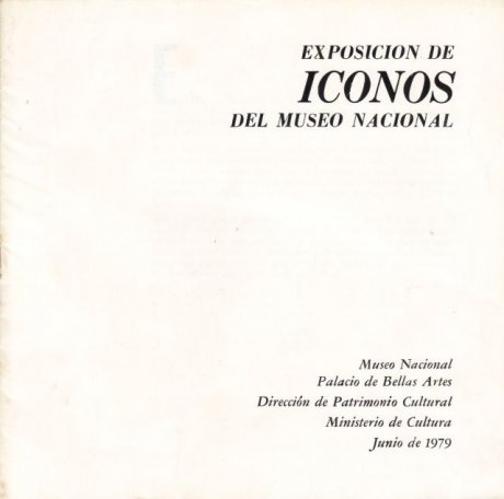 Exposición de íconos del Museo Nacional