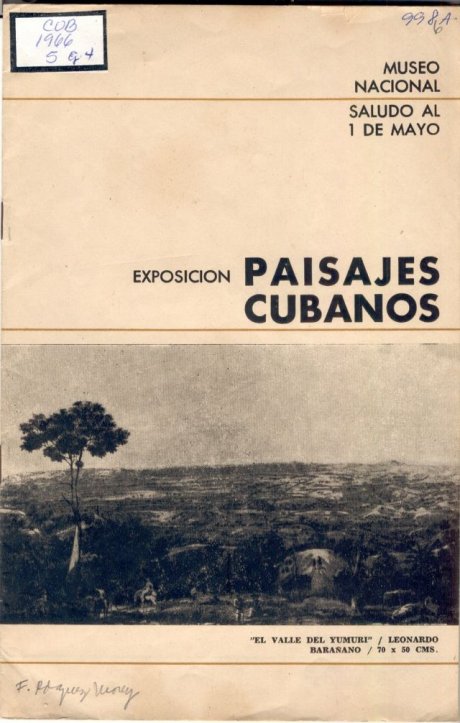 Exposición Paisajes Cubanos