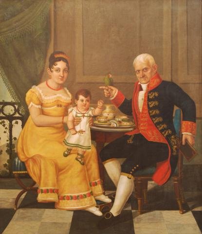 Desatribución de la autoría del retrato de La Familia Manrique de Lara al pintor Juan Bautista Vermay