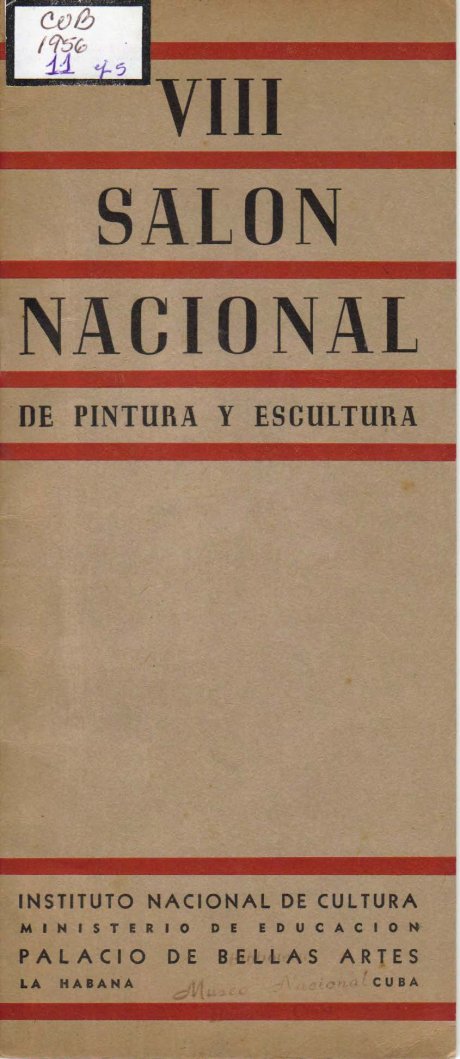 VIII Salón Nacional de Pintura y Escultura