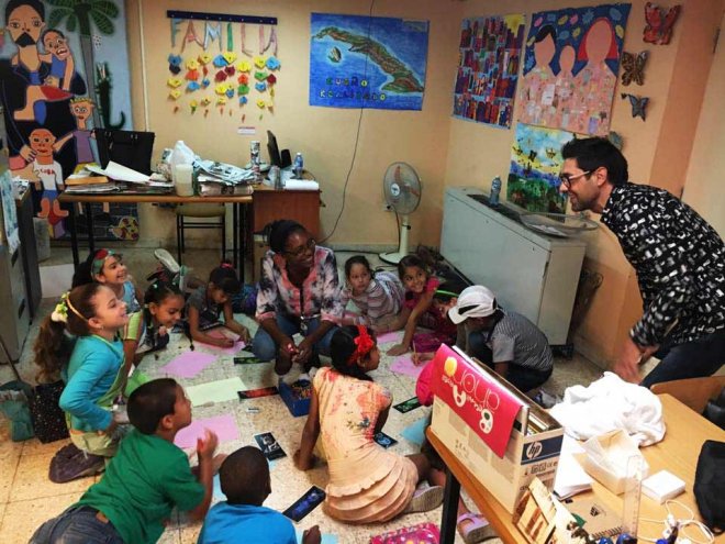 XXVII Festival La Huella de España en el Taller de Creación Infantil