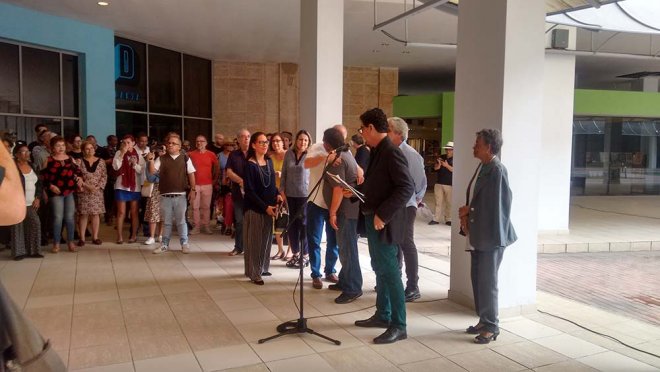 Inauguración de la exposición "Ars Longa", de José Ángel Toirac