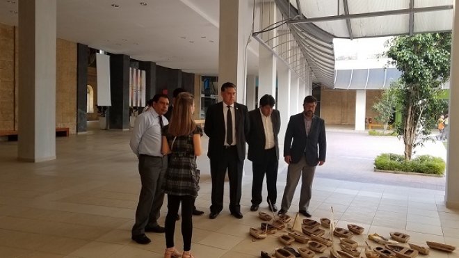 Visita el Museo el Fiscal General del Estado Plurinacional de Bolivia
