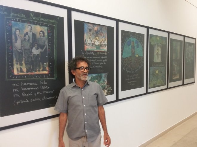 Leandro Soto visita la exposición La posibilidad infinita. Pensar la nación