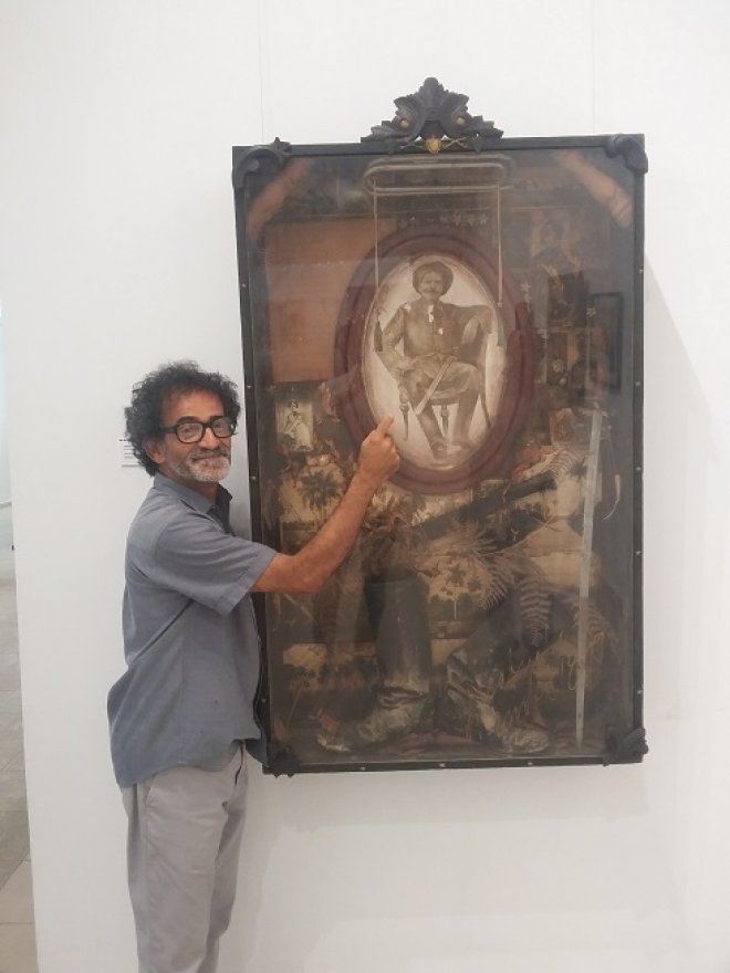 Leandro Soto visita la exposición La posibilidad infinita. Pensar la nación