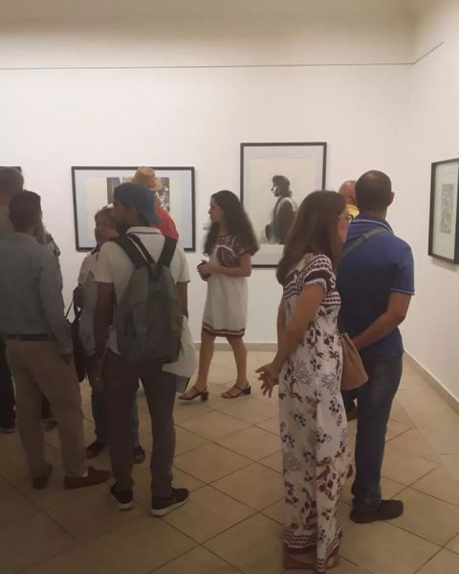 Inauguración de la exposición "Grabados mexicanos... y algo más"