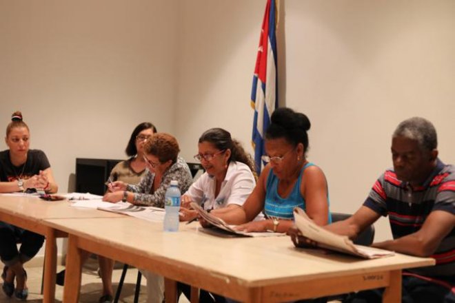 Trabajadores del Museo aportan al Proyecto de Constitución