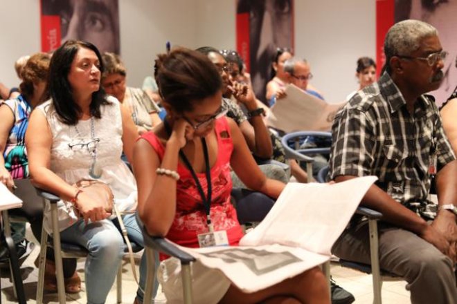 Trabajadores del Museo aportan al Proyecto de Constitución