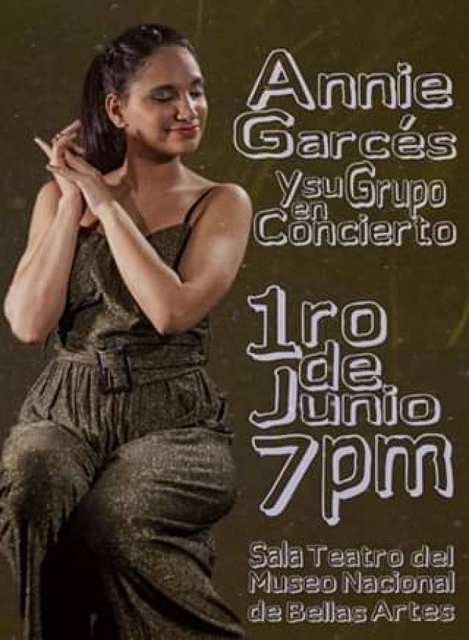 Concierto de la cantante Annie Garcés