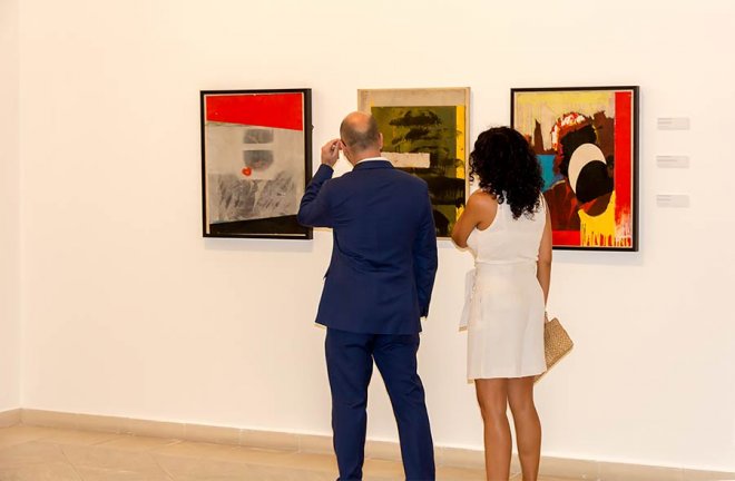 Público asistente a la inauguración de Boris Lurie en La Habana_Por Ifraín Sánchez