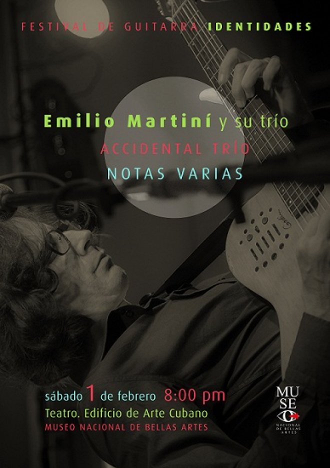 Festival de Guitarra. Concierto de Emilio Martiní y su trío