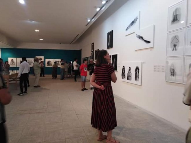 Inauguración de la muestra Firmeza de Marta María Perez Bravo