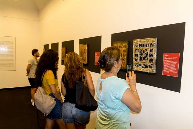 Se inaugura Exposición Iconos post-bizantinos