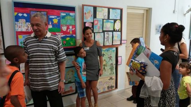 Culmina con éxito Taller Infantil de Bellas Artes