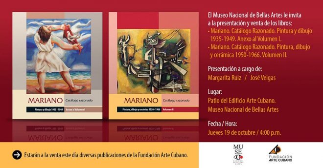 Presentación del segundo volumen del Catálogo Razonado de Mariano Rodríguez