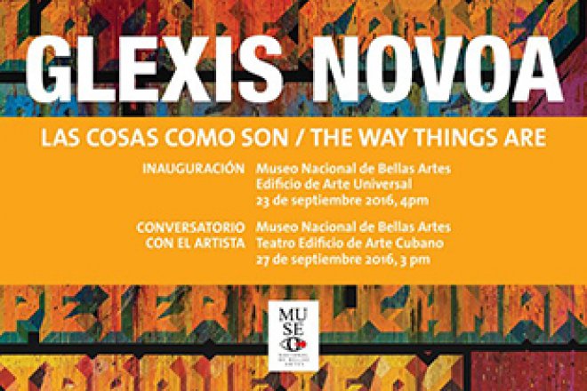 Conversatorio con el artista Glexis Novoa