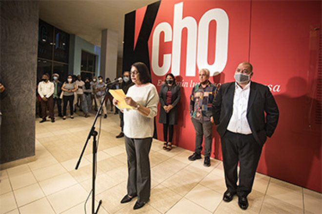 Palabras inaugurales de la exposición ¨En ningún lugar como en casa¨