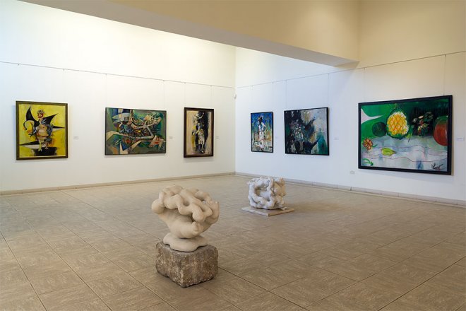 Sala Consolidación del Arte moderno. 